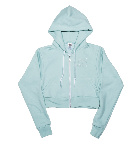 Bad Bitch Cropped Hoodie