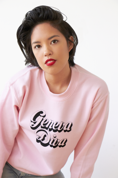 Geneva Diva logo sweatshirt