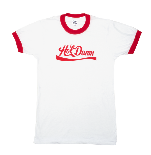 Hot Damn Ringer Tee