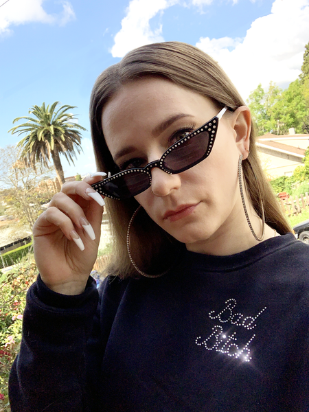 Bad Bitch Cropped Crewneck